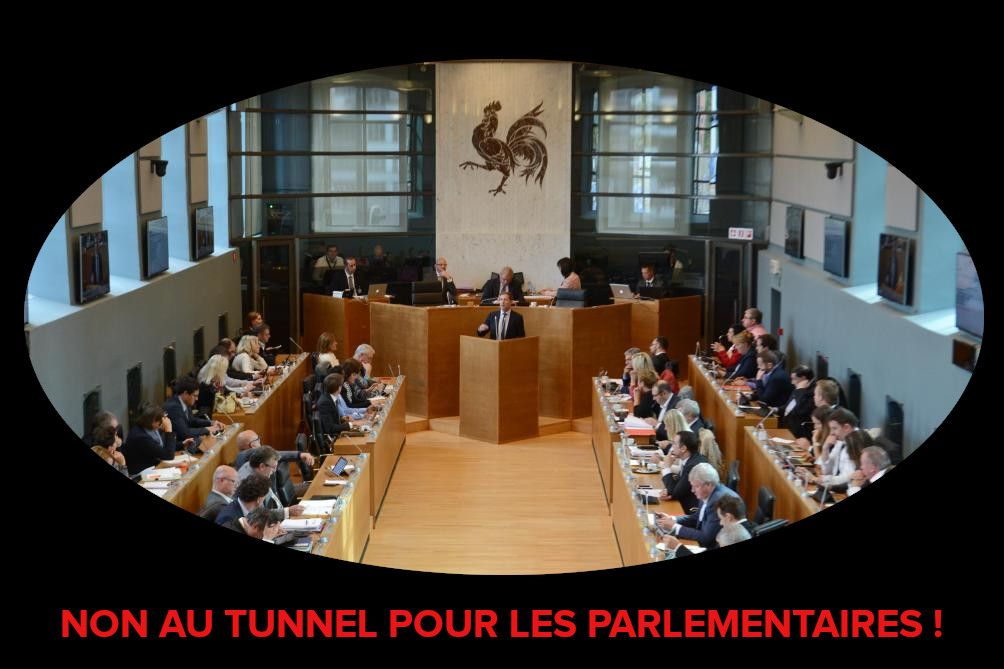 « Non au tunnel pour les parlementaires ! »